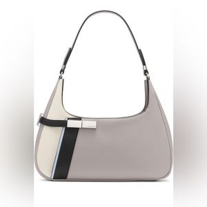 New Calvin Klein Jade top zip shoulder bag